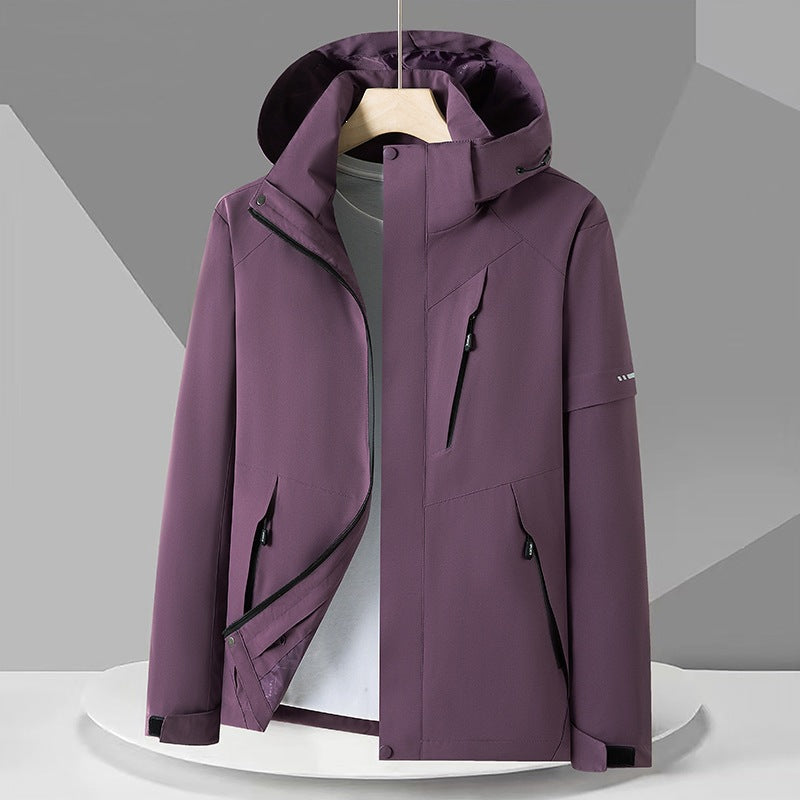 Damen Funktionsjacke mit verstellbarem Kapuzenzug Drune 1787710260