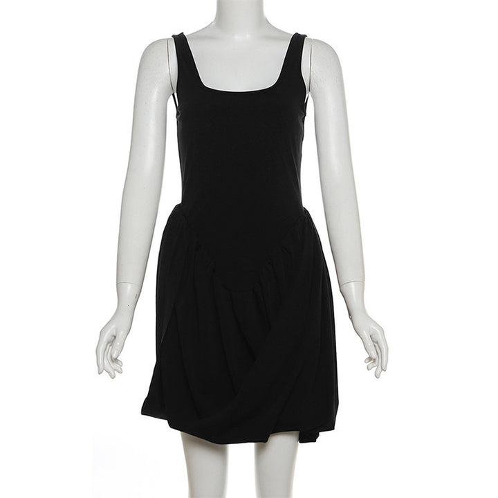Damen elegantes geschnittenes Badeanzugkleid mit Raffung und hochwertigem Stretchmaterial Drune