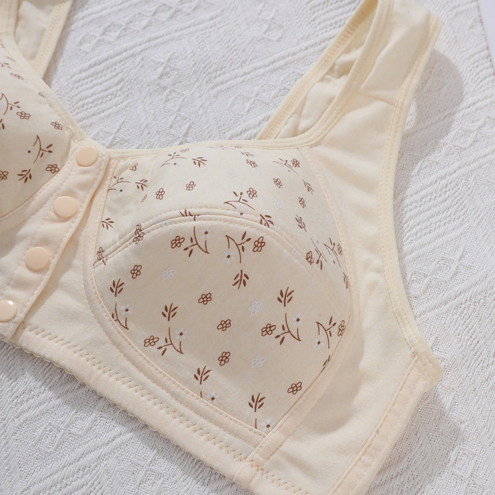 Damen Bequemer und stilvoller BH mit floralem Design Drune