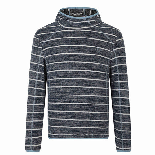 Unisex Gestreifter Strick‑Halbkragenpullover mit Raglanärmeln Drune