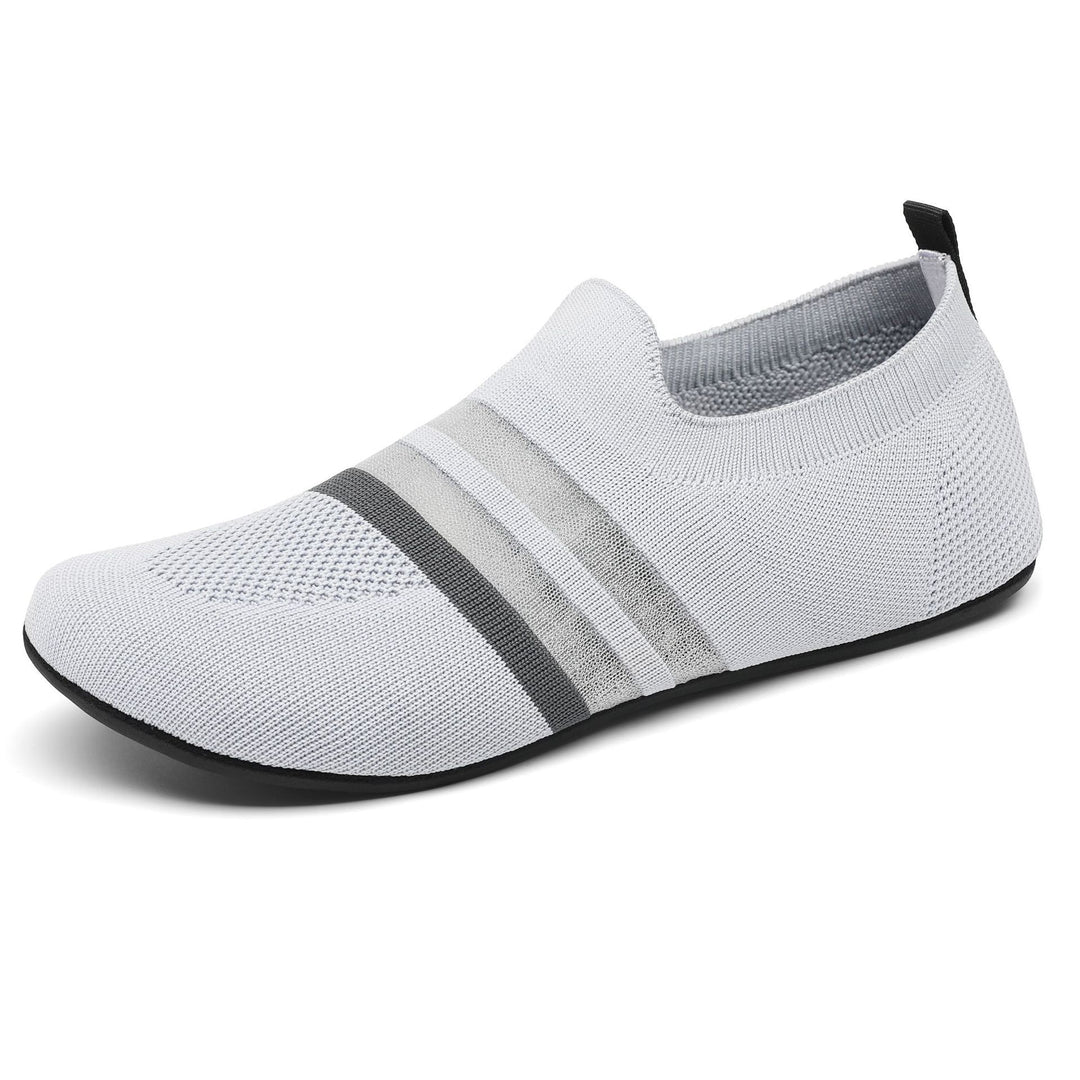 Damen nan ultra-flexibler Strick-Ballerina mit sockenähnlichem Schaft, elastischem Einstieg und rutschfester Flexsohle Drune
