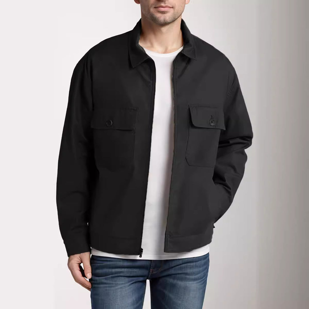 Herren utility Jacke im modernen Design mit praktischen Taschen Drune