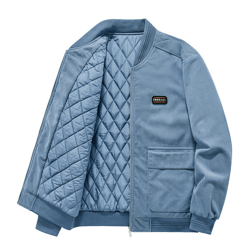 Herren Cordblouson mit gesteppter Thermo-Innenfüllung Drune