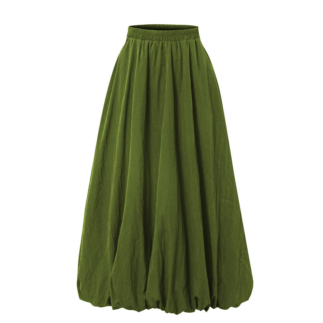 Damen luftiger Midirock Drune