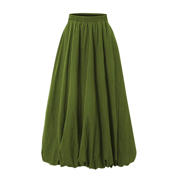 Damen luftiger Midirock Drune