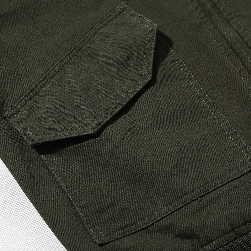 Herren robuste Canvas-Fliegerjacke Drune