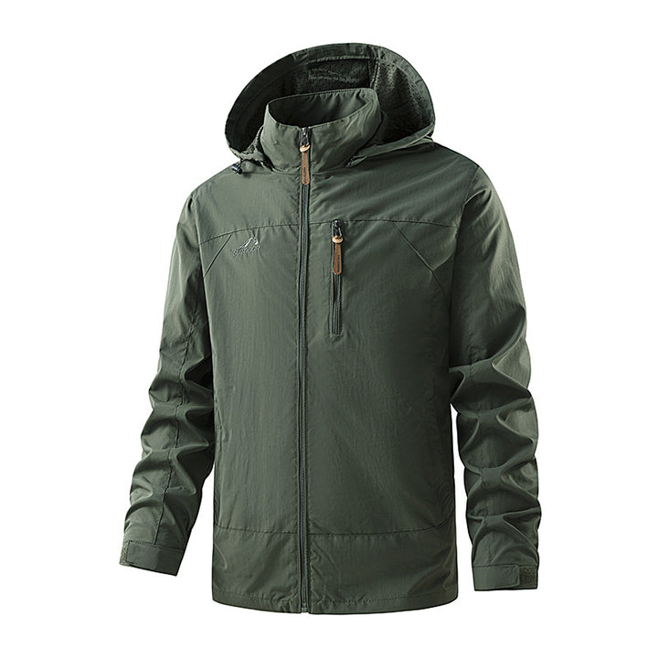 Herren Leichte und wetterfeste Outdoorjacke Drune