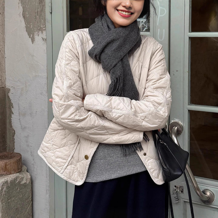 Damen Übergangsjacke mit Steppdesign Drune