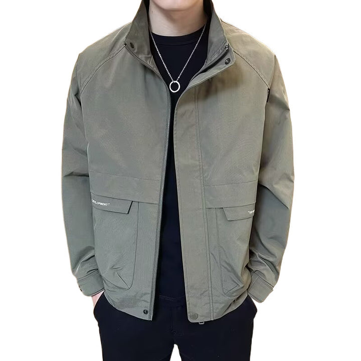 Herren Modische Slim-Fit Übergangsjacke Drune