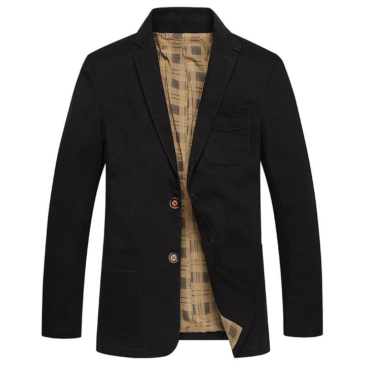 Herren Sakko im Field‑Stil aus Premium‑Canvas mit aufgesetzten Taschen Drune
