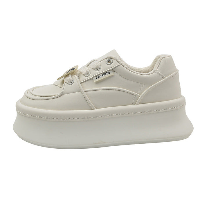 Damen Modische Plateau Sneakers mit innovative Dämpfungstechnologie Drune