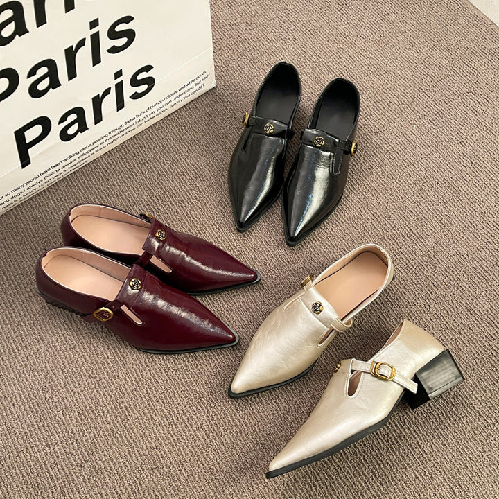 Damen Elegante Slingback Loafers Drune