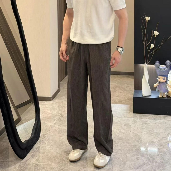 Herren Trendige Weitgeschnittene Denim-Hose Drune