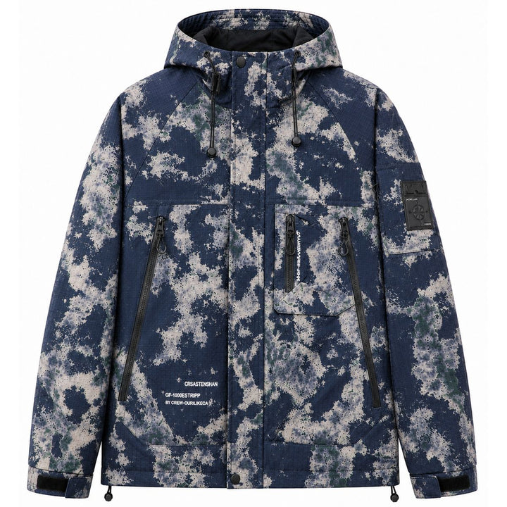 Herren Multifunktionale Outdoorjacke mit Kapuze Drune