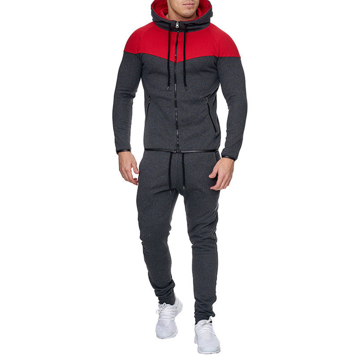 Herren Modernes Sportanzug-Set Drune