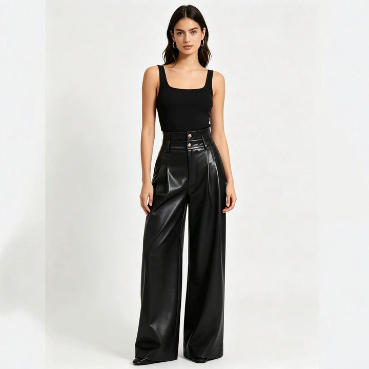 Damen Elegante und weite Hosen Drune