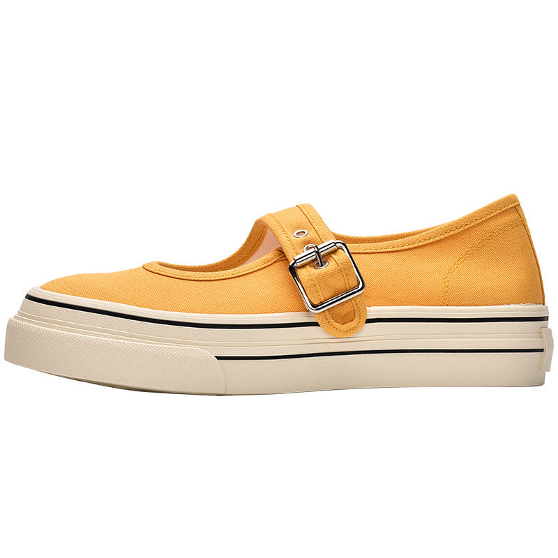 Damen Plateau-Sneaker mit praktischem Schnallenverschluss und optimierter Dämpfung Drune
