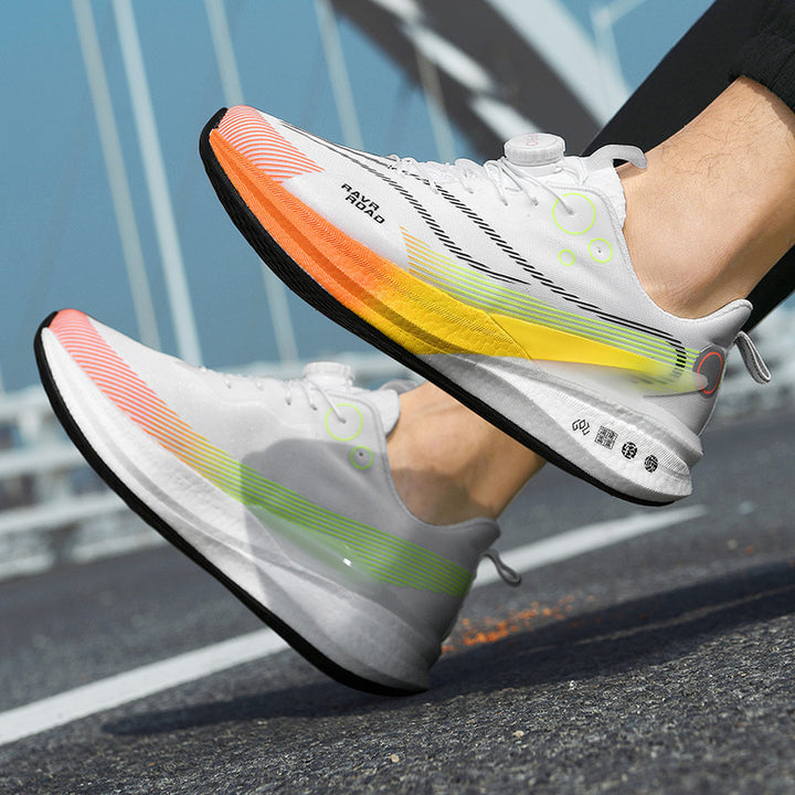 Unisex Performance-Laufschuhe mit Drehverschluss, mehrschichtiger Rebound-Zwischensohle und stabiler TPU-Fersenstütze Drune
