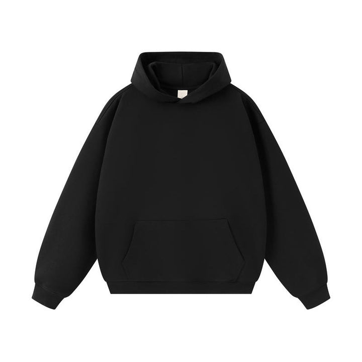 Unisex Oversize-Kapuzenpullover mit Kängurutasche und Raglanärmeln Drune