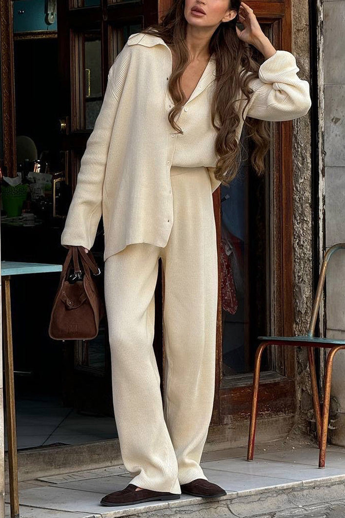 Drune | Royal Mile Strickjacke und Hose Zwei Teiliger Anzug