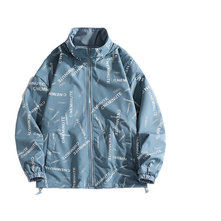 Damen leichte Windbreaker Jacke Drune