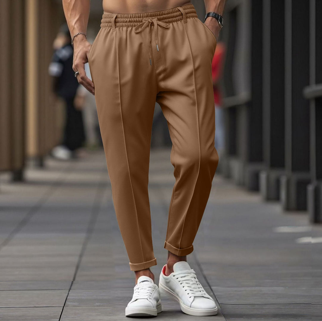 Herren lässige Jogginghose mit elastischem Bund und praktischen Seitentaschen Drune