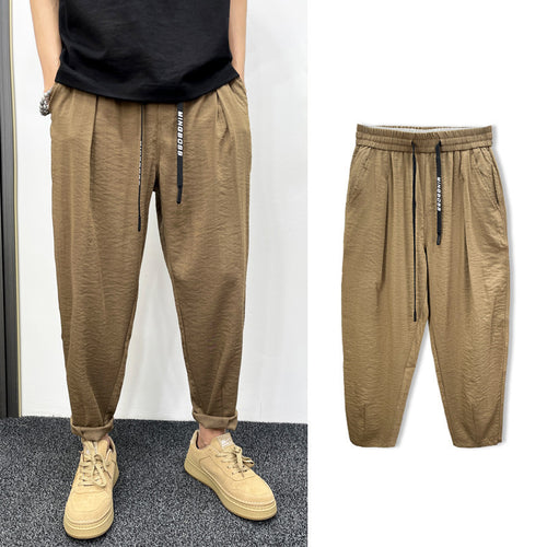 Herren Bequeme Freizeithose mit elastischem Bund Drune