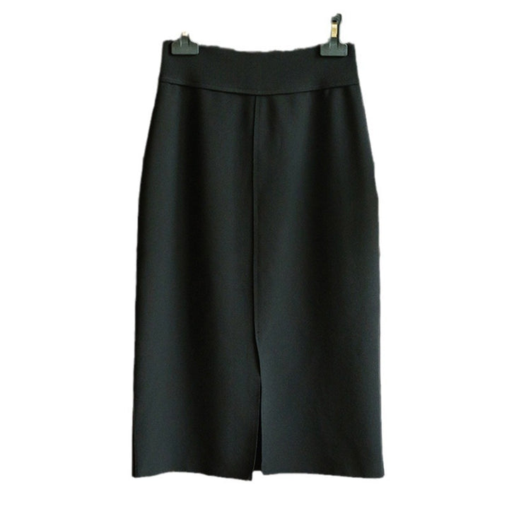 Damen Eleganter, schmal geschnittener Midirock Drune