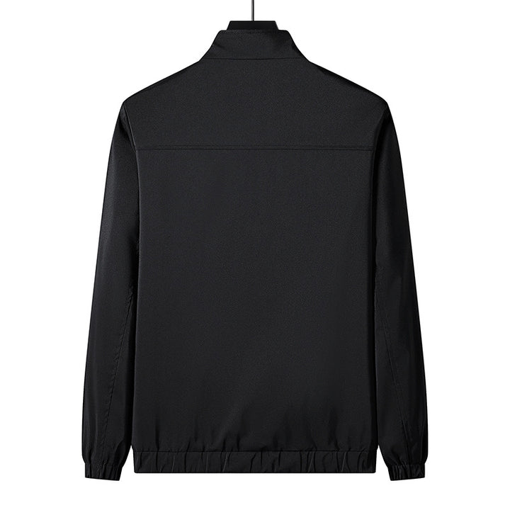 Herren Leichte Sportjacke mit hohem Kragen Drune