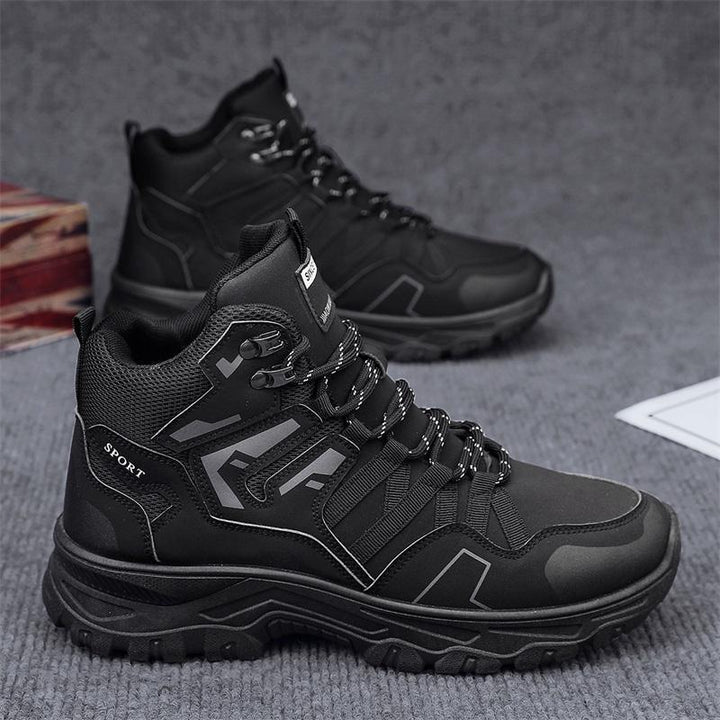 Damen Wanderstiefel mit robustem Obermaterial und rutschfester Sohle Drune