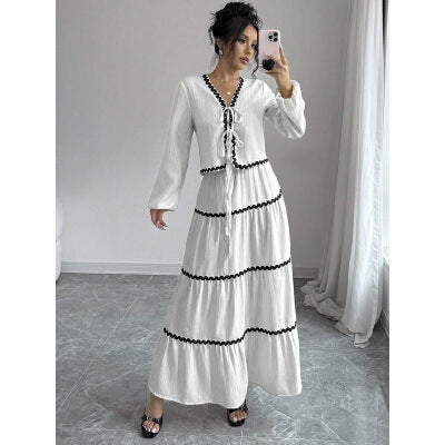 Damen Maxikleid Drune