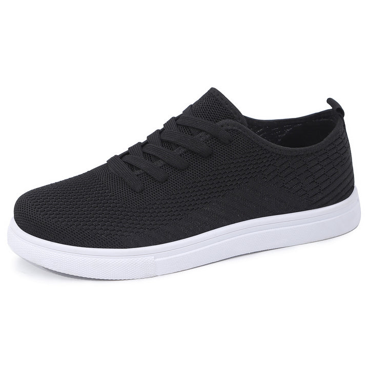 Damen nan leichter Strick-Slip-On Sneaker mit elastischem Sockeneinstieg, atmungsaktivem 3D-Gestrick und dämpfender Leichtsohle Drune