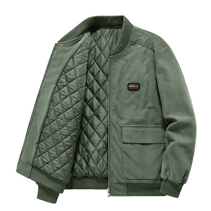 Herren Cordblouson mit gesteppter Thermo-Innenfüllung Drune