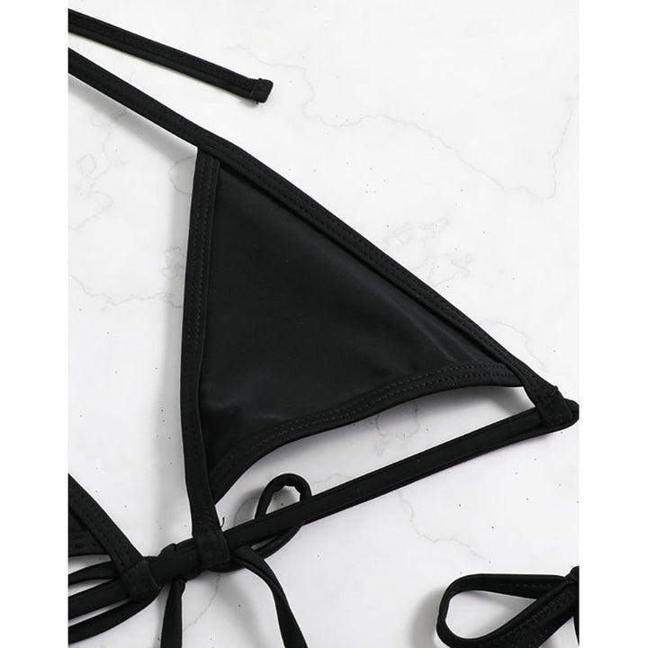 Damen Triangel-Bikini mit raffinierten Schnürdetails Drune