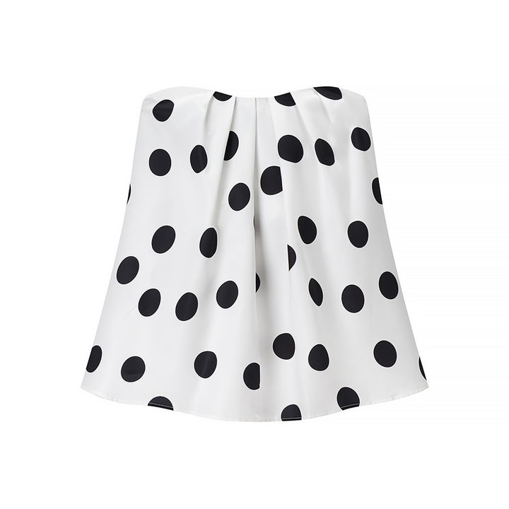 Damen Weite Hose mit verspieltem Punktmuster Drune