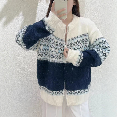 Damen Strickjacke Drune