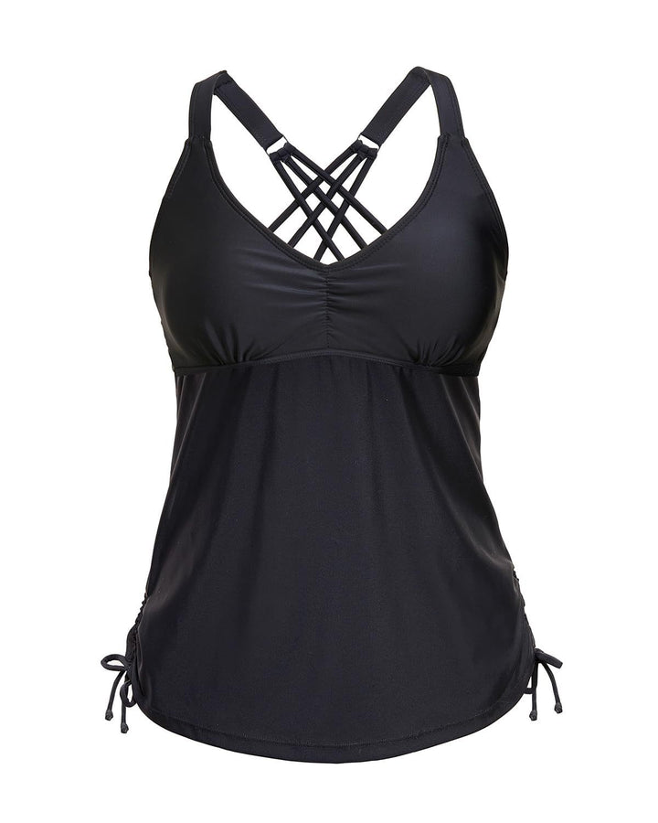 Damen Sportliches Tankini-Oberteil Drune