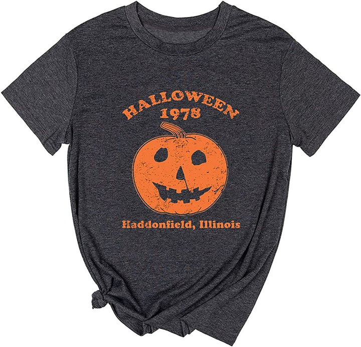 Herren Halloween-Themen Grafik T-Shirt Drune