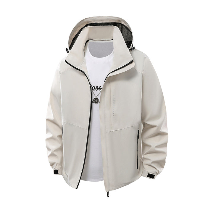 Herren Atmungsaktive Outdoor-Jacke