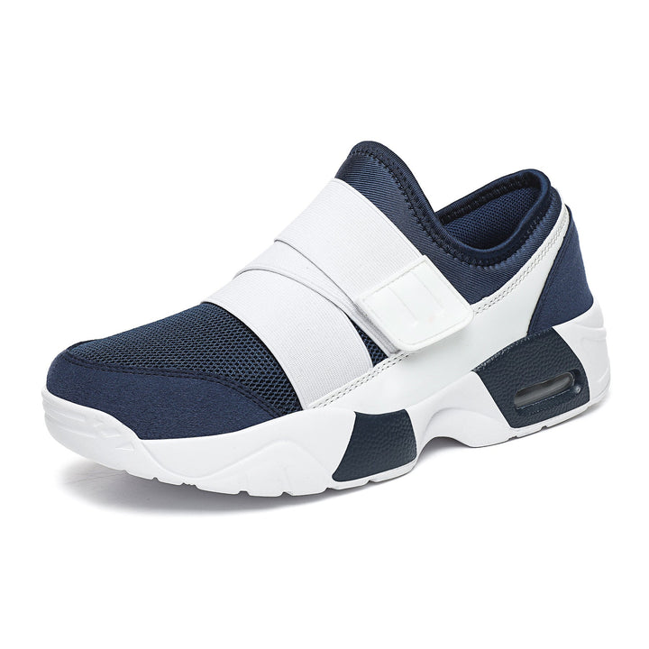 Damen nan Schlupfsneaker mit breitem Elastikriemen, atmungsaktivem Mesh und geformter Dämpfungsohle Drune