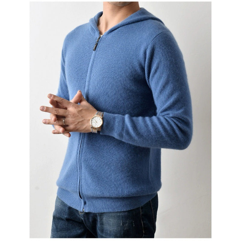 Herren Modische Kapuzenjacke Drune