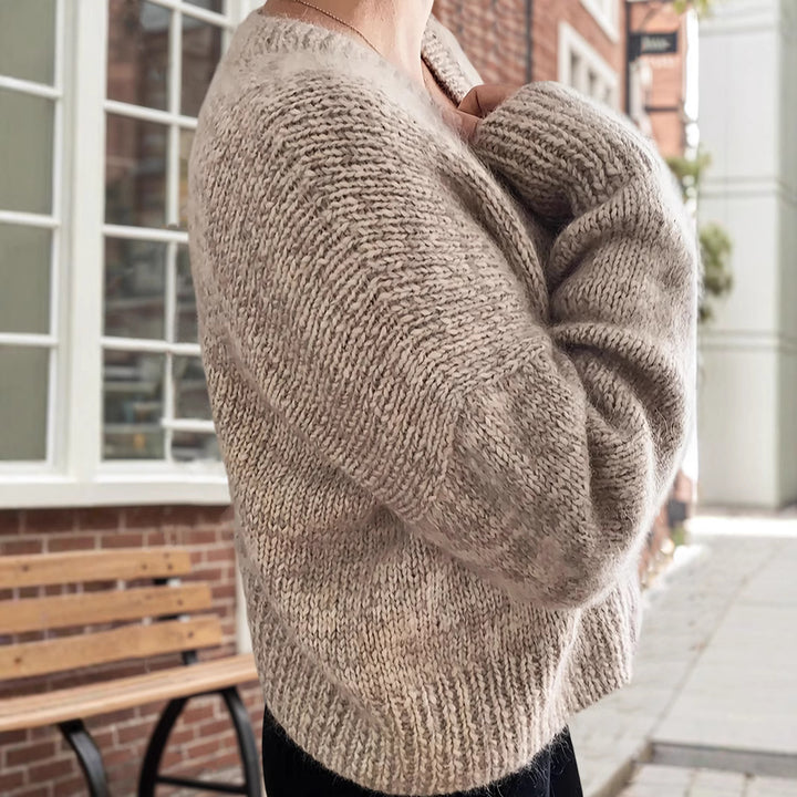 Damen Strickjacke Drune