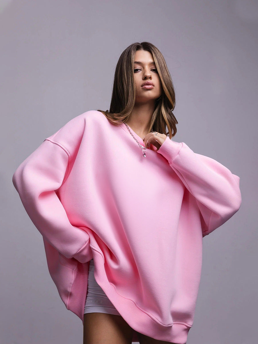 Damen Oversized Sweatshirt Drune
