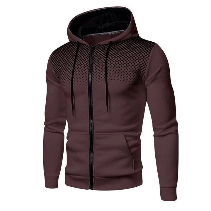 Herren Sportlicher Kapuzenpullover mit stylischem Grafikdesign Drune
