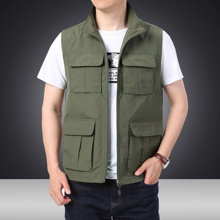 Herren Vielseitige Cargo-Weste Drune