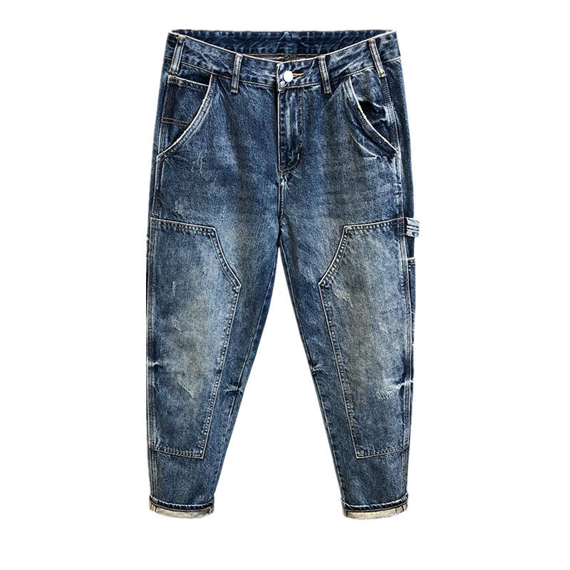 Herren Bequeme Cargo-Hose Drune