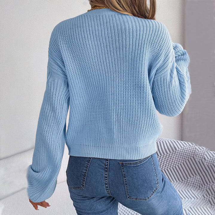 Drune | Zopfmuster Pullover aus Weichem Garn
