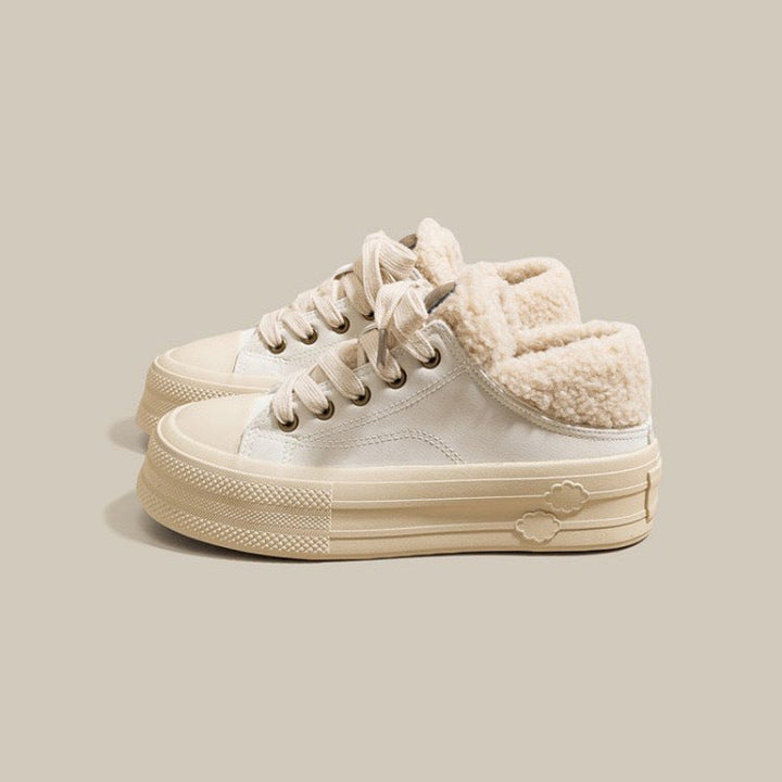 Damen Winterliche Sneaker mit kuscheligem Futter und rutschfester Sohle Drune