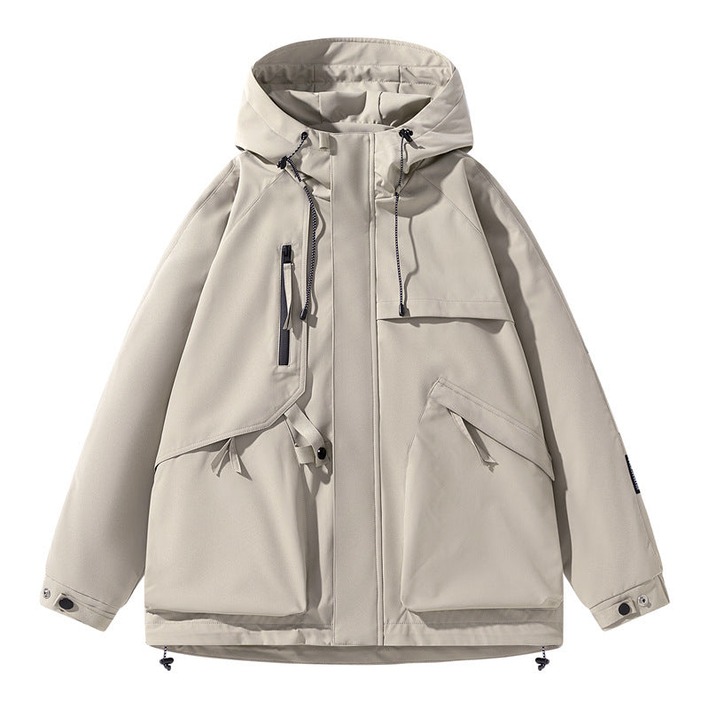 Herren Technische Wasserfestes Outdoor-Jacke Drune