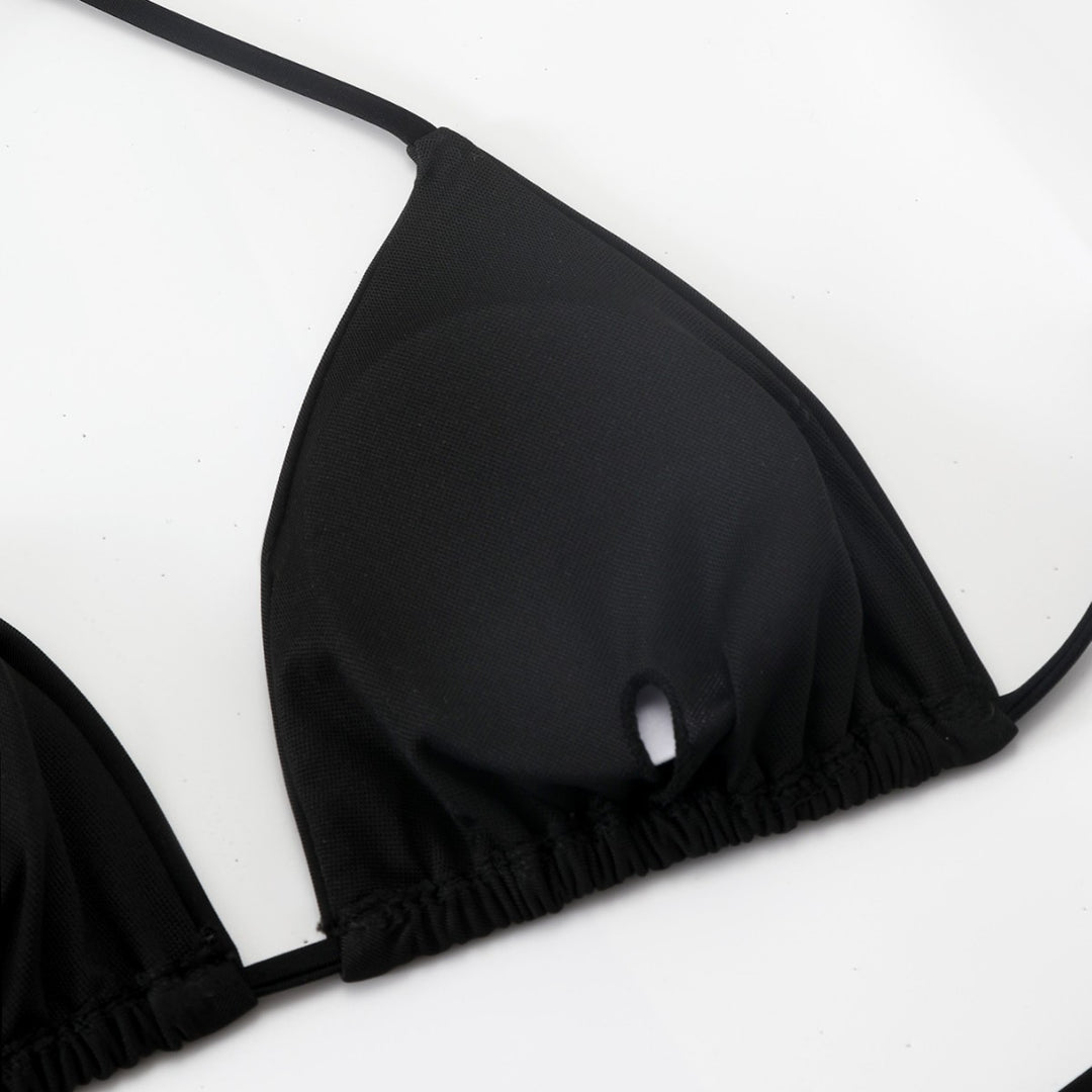 Damen strandtaugliches Kaftan-Set mit modischem Palmendruck Drune